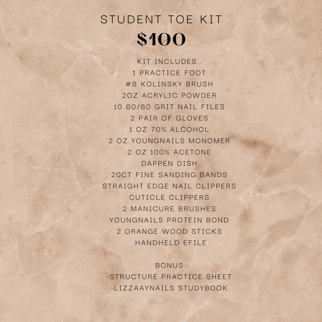 Student Toe Kit